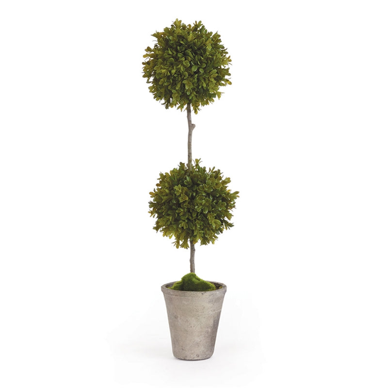 Napa Home & Garden BB Faux Boxwood 25" Topiary Potted
