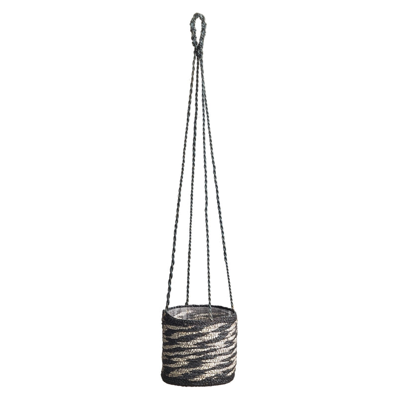 Napa Home Accents Collection-Naledi Jute Hanging Basket, 7.75 inches