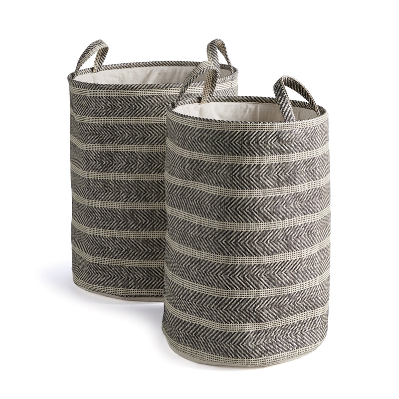 Napa Home Accents Collection-Marleigh Round Baskets , Set of 2
