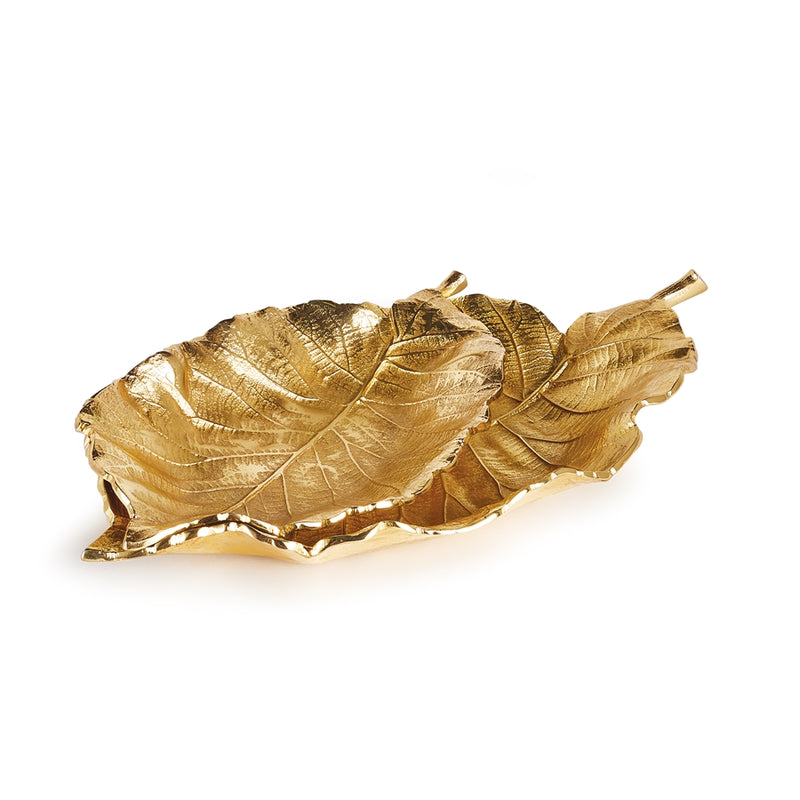 Napa Home Accents Collection-Alegra Leaf Trays , Set of 2