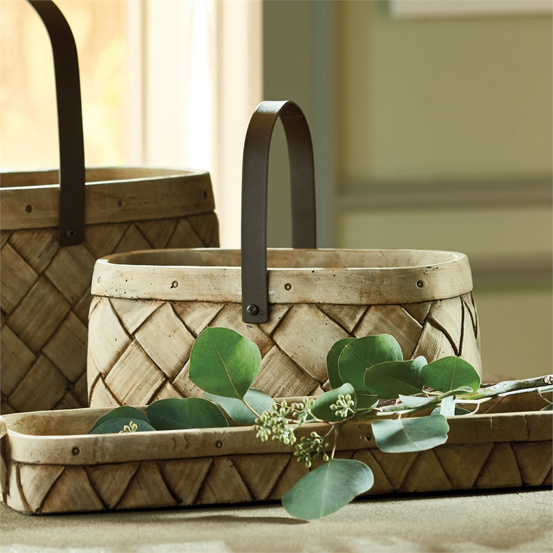 Napa Home Accents Collection-Gathering Basket (Small)