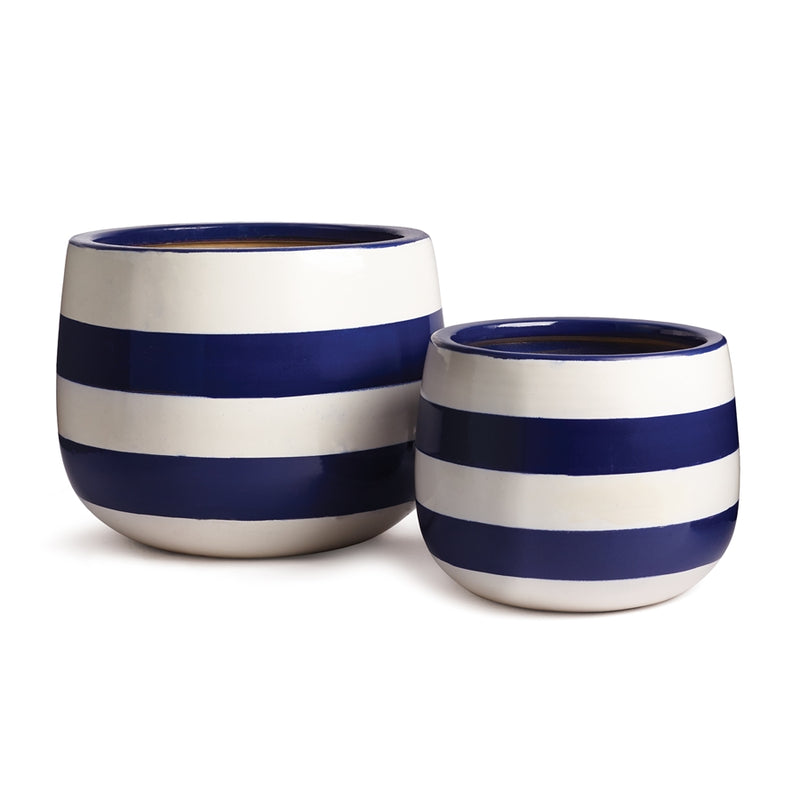NAPA BB Collection Bayside Hand-Painted Pots (Set of 2)