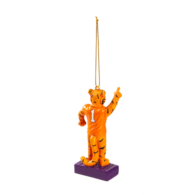 Clemson University, Mascot Statue Ornament Officially Licensed Decorative Ornament for Sports Fans