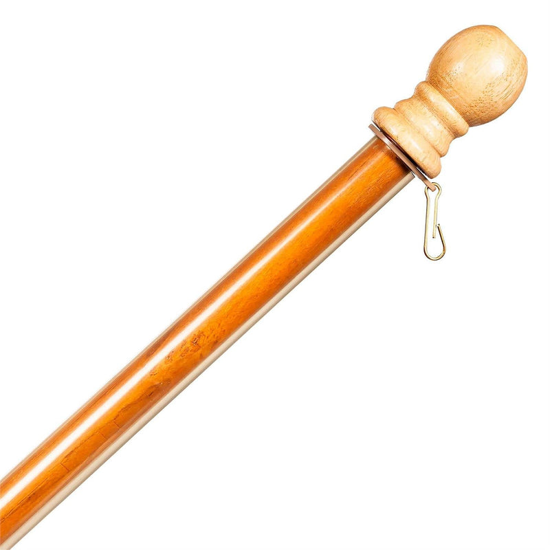 Wood Pole with Anti-Wrap Tube