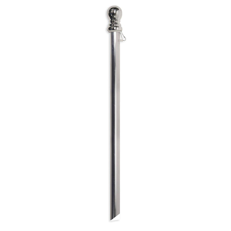 Chrome Finish Aluminum Pole w/ Anti Wrap Tube