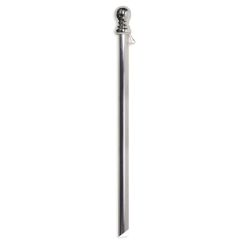 Chrome Finish Aluminum Pole w/ Anti Wrap Tube