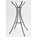 Metal Bird Bath Stand, Hourglass Shape