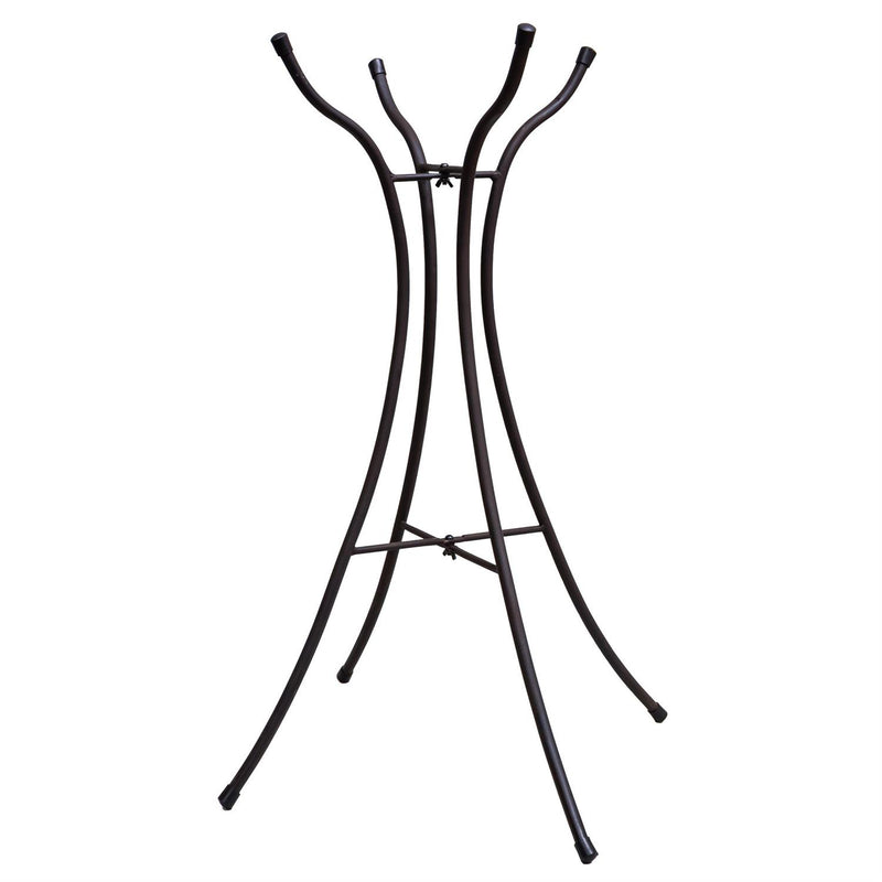 Metal Bird Bath Stand, Hourglass Shape