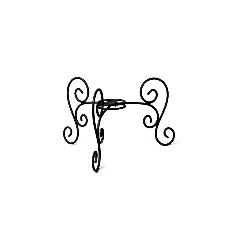 Table Top Bird Bath Stand, Scroll