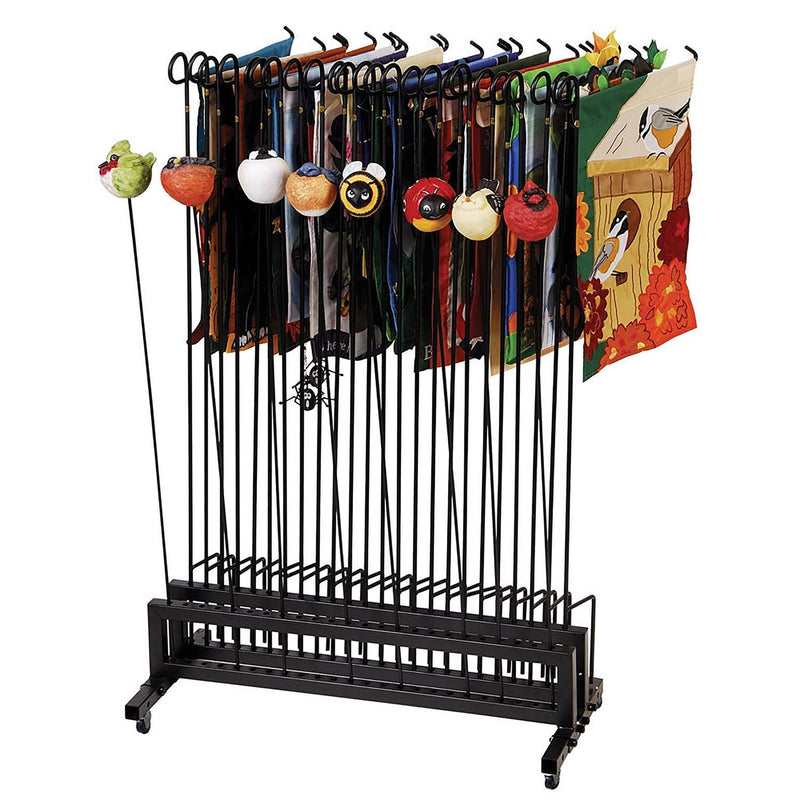 Garden Stand Merchandiser with Wheels