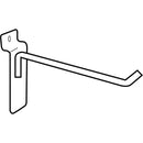 4" Slat wall Hook, White