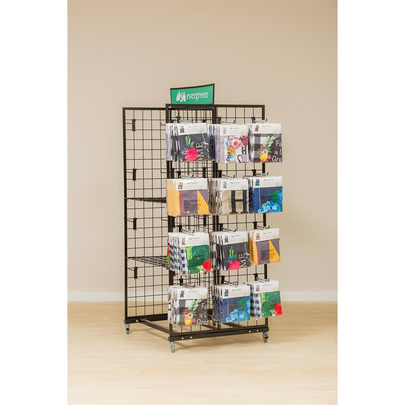 H-Shape Metal Grid Display