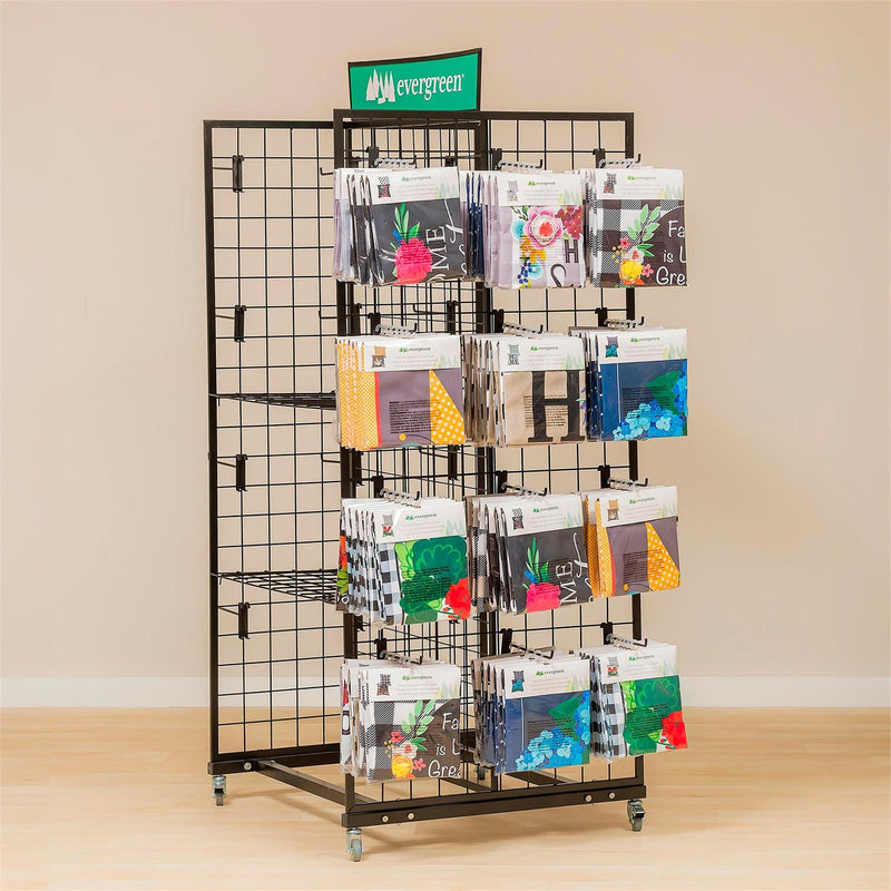 H-Shape Metal Grid Display