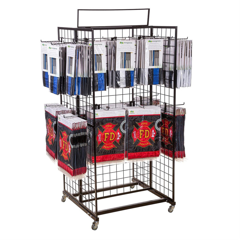 H-Shape Metal Grid Display