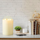 NAPA Home & Garden, LIGHTLI Moving Flame Indoor Tri-Flame Pillar