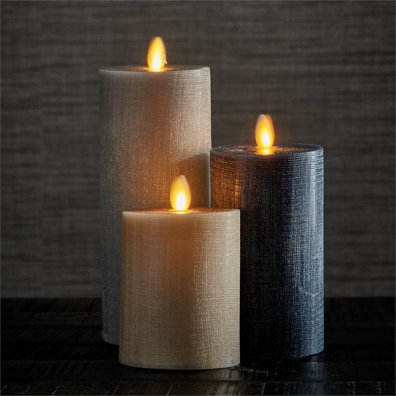 Napa Home Garden, LIGHTLI MVF PILLAR 3x8 HARBOR GRAY,10190