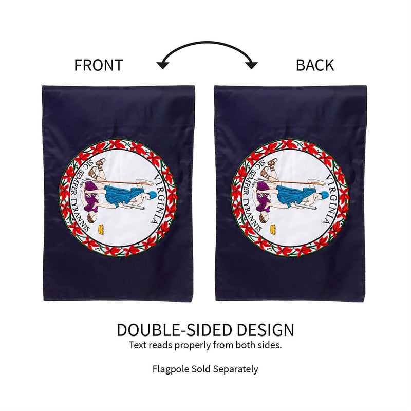 Virginia State Flag, Regular, Applique