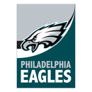 Philadelphia Eagles Burlap Flag House Size