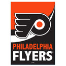 Philadelphia Flyers Burlap Flag House Size