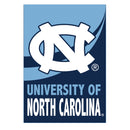 University of North Carolina Burlap Flag House Size