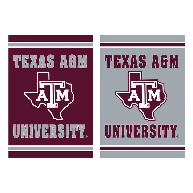 Embossed Suede Flag, House Size, Texas A&M