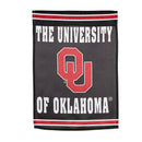 Embossed Suede Flag, House Size, University of Oklahoma