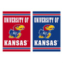 Embossed Suede Flag, House Size, University of Kansas