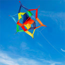 Ever Fliers Rainbow Geometric Kite with Reel