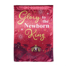 Newborn King Reversible Lustre House Flag