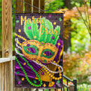 Mask and Beads Lustre House Flag