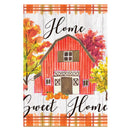 Home Sweet Home Moire House Flag
