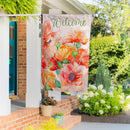 Poppies Moire House Flag