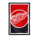 Detroit Red Wings DS Burlap House Flag