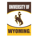 University of Wyoming Suede House Flag