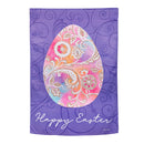 Rainbow Egg Suede House Flag