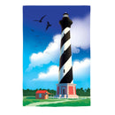 Hatteras Lighthouse Suede House Flag