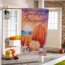 Beach Harvest Suede House Flag