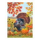 Harvest Garden Suede House Flag