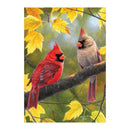 Fall Couple Suede House Flag