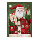 Giving Santa Suede House Flag