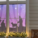 Nativity Wise Sheppard Nativity Shadow Scapes Window Shade