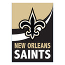 New Orleans Saints Burlap Flag GDN Size