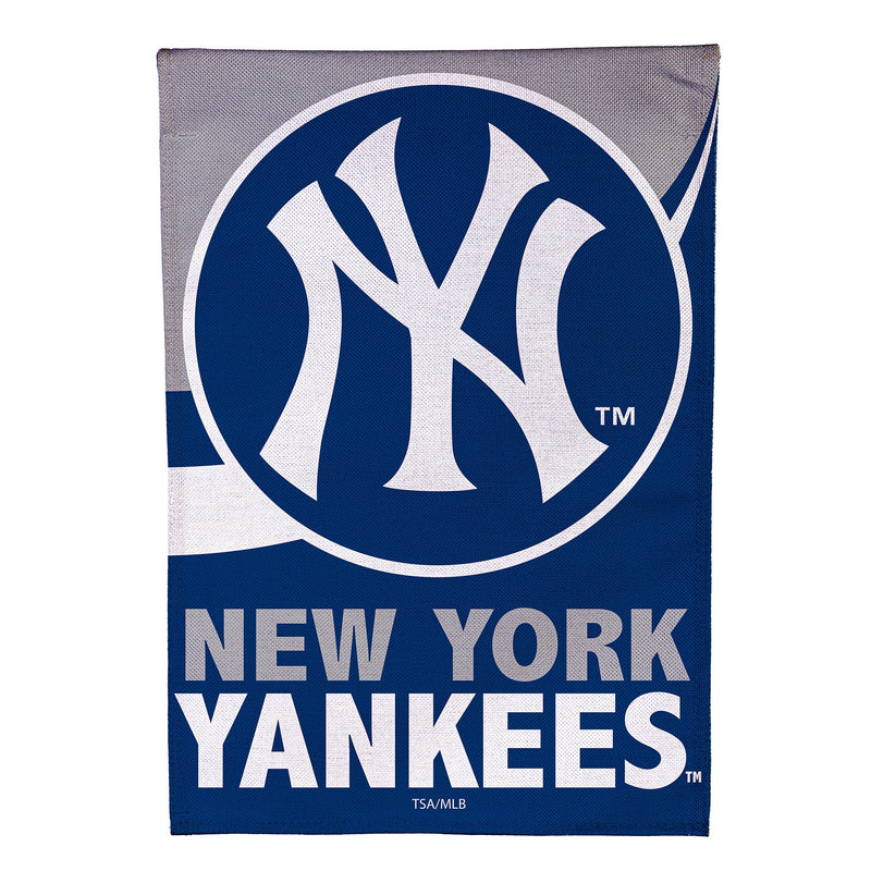 New York Yankees Burlap Flag GDN Size