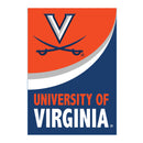 University of Virginia Burlap Flag GDN Size
