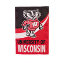 University of Wisconsin-Madison Burlap Flag GDN Size