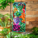 Summer Succulent Everlasting Impression Textile D√©cor