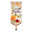 Give Thanks Pumpkins Everlasting Impression Textile Décor