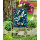 Dragonfly Garden Garden Linen Flag