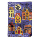 Halloween Village Garden Lustre Flag
