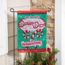 Sweet Shop Christmas  Lustre Garden Flag